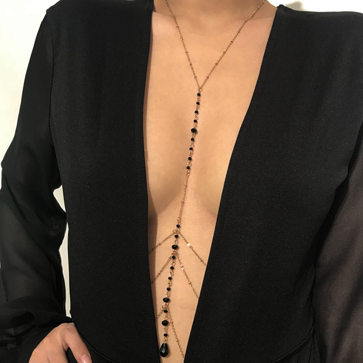 KayBee & Company Tassel Body Chains Women's Multi-layer