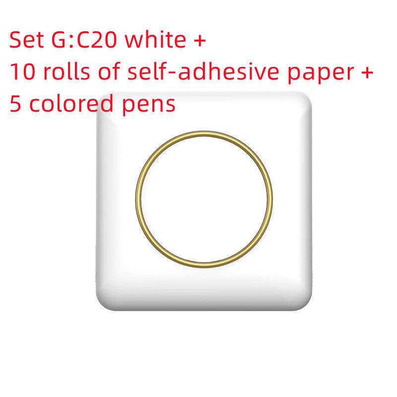 TRENDING - Mini Label Thermal Printer Small Bluetooth Wireless