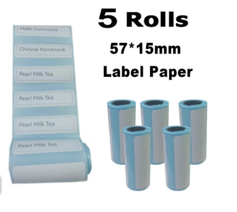 TRENDING - Mini Label Thermal Printer Small Bluetooth Wireless