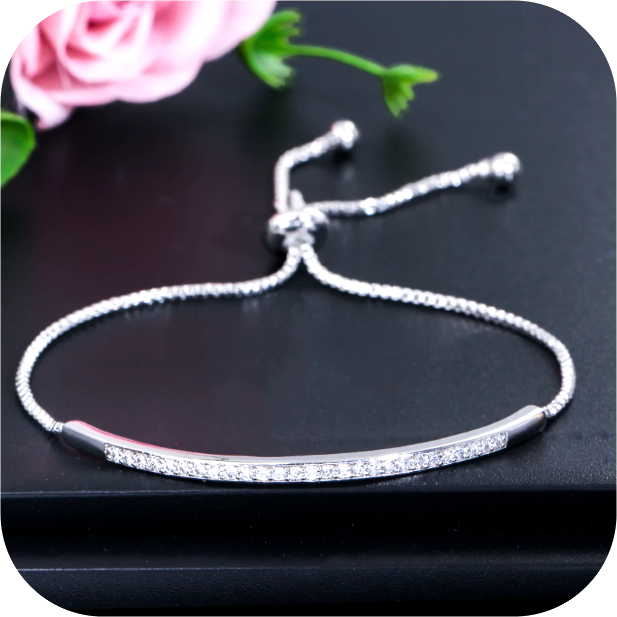 Brilliant Gemstone Bracelet