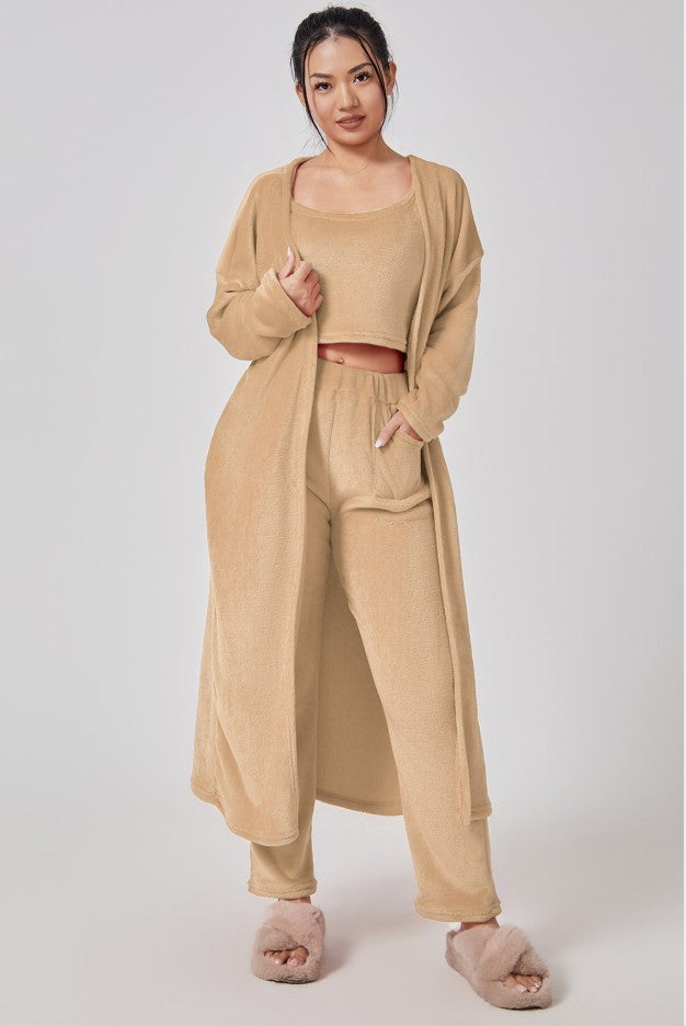 So Cozy Pajama Set, 3 Piece Lounge Set