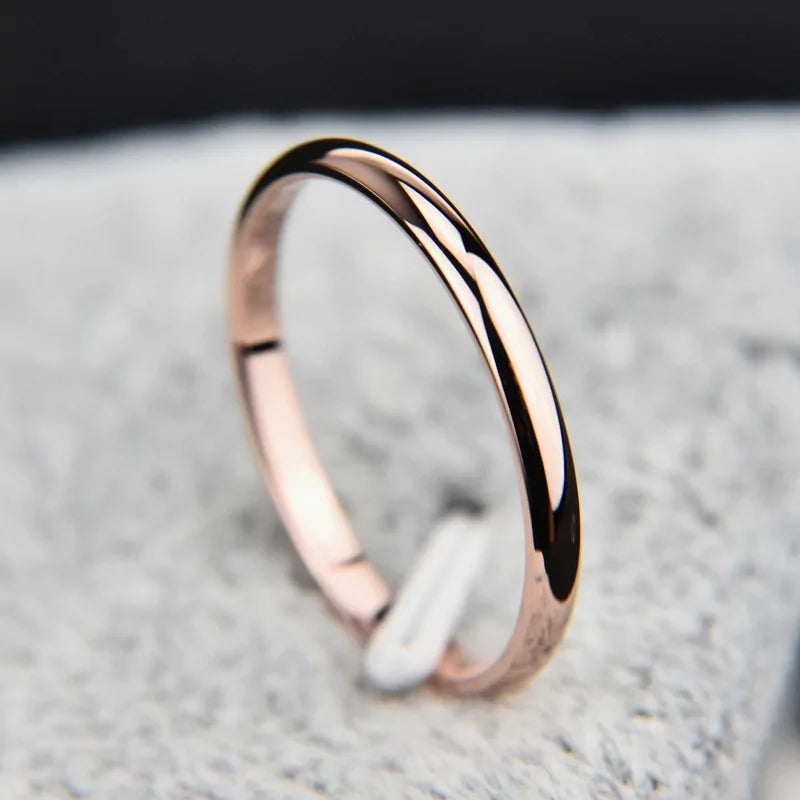Versatile and Gorgeous Stackable Titanium Rings
