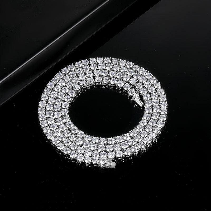 KayBee Silver 925 Stunning Tennis Necklace