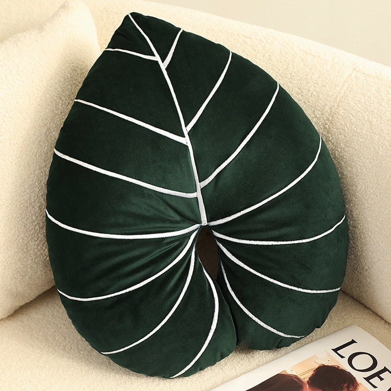 KayBee Tranquility Leaf Pillow - Philodendron