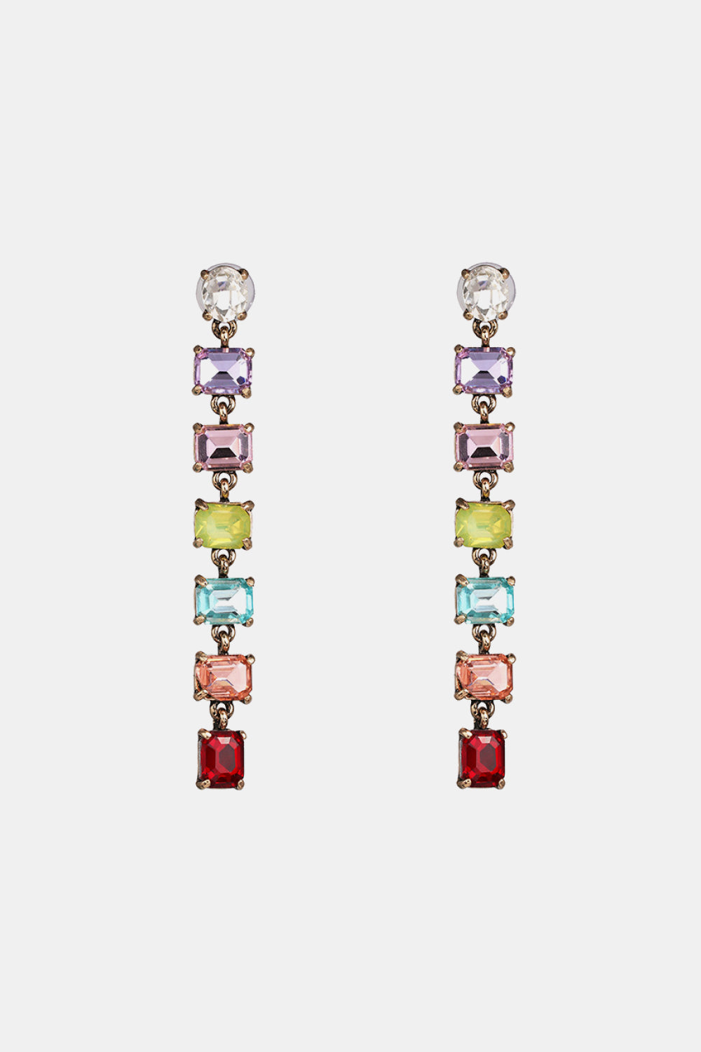 KayBee Chic and Dazzling Geometrical Shape Dangle Earrings