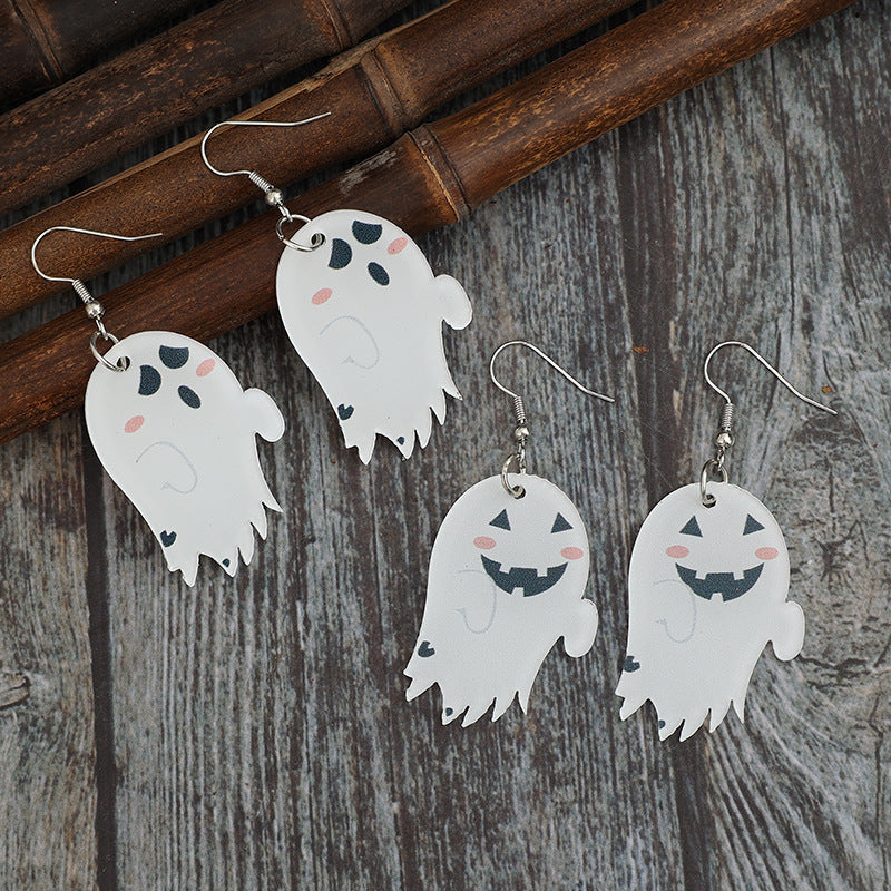 KayBee So Spooky Halloween 2 Piece Ghost Dangle Earrings