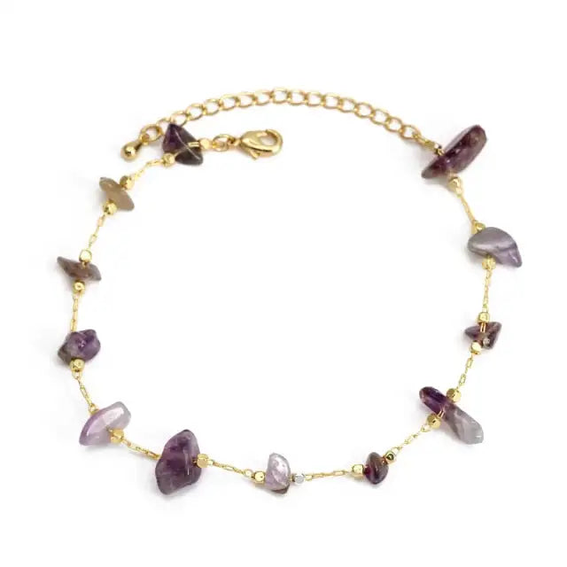 Unique and So Pretty Gemstones and Charms Bracelet