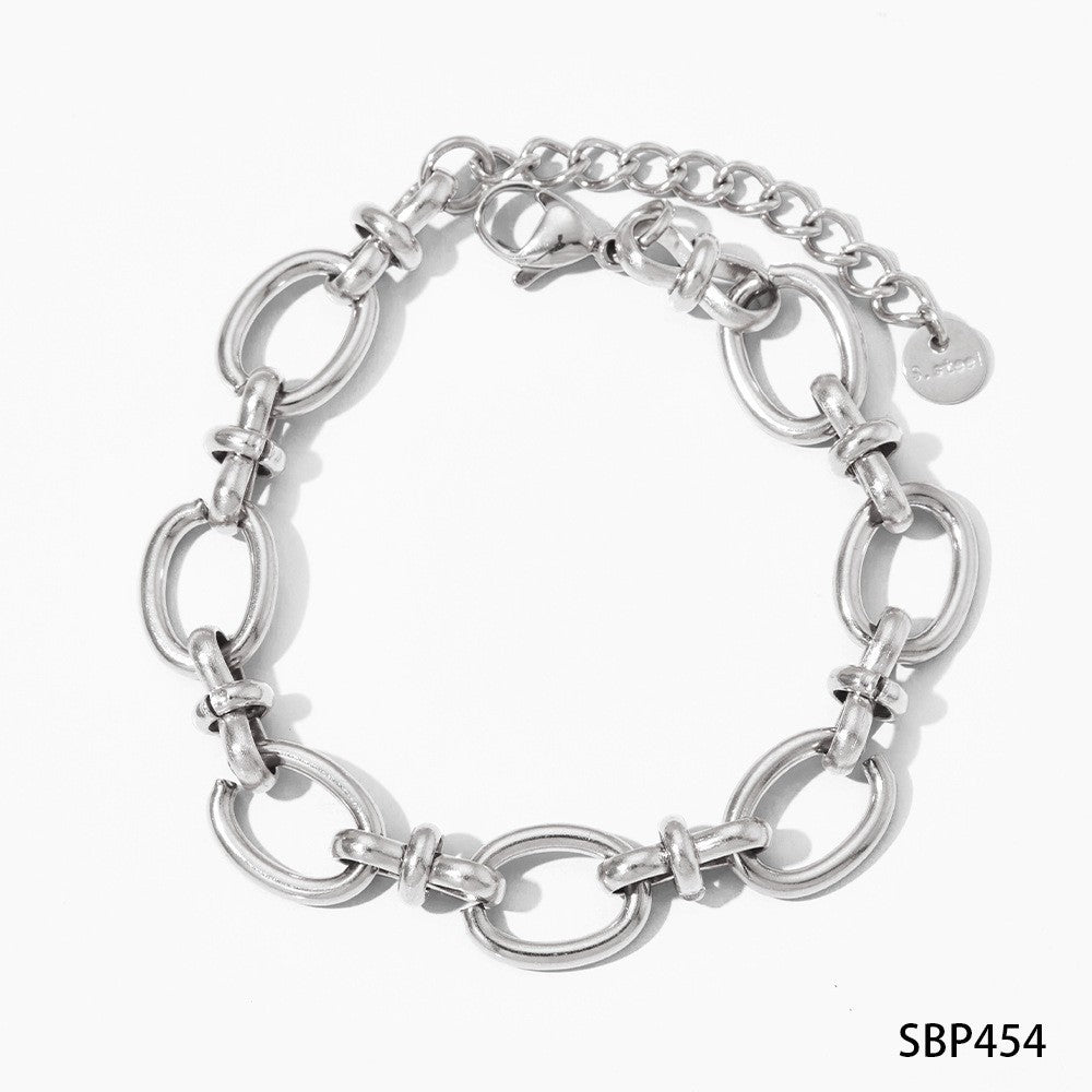 Stacking Bracelets Five Pieces Gold Infinity Set