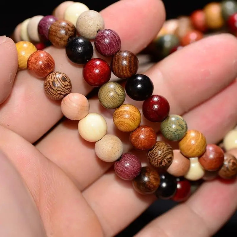 Unique Gorgeous Sandalwood Wooden Charm Bracelet