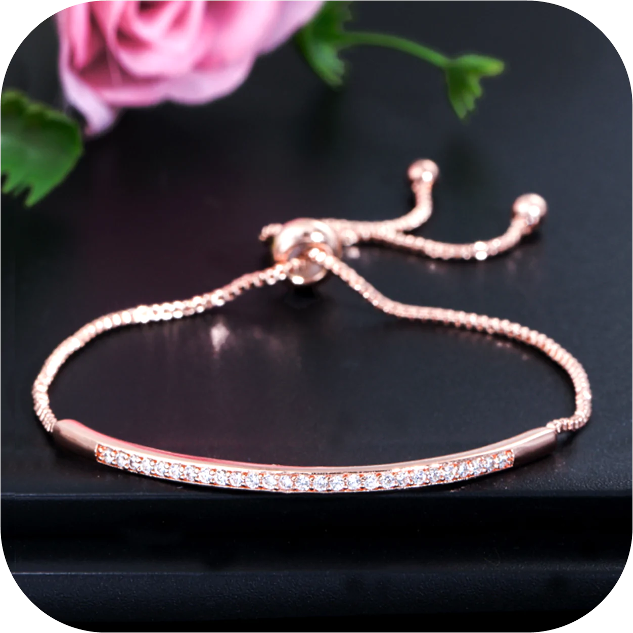 Brilliant Gemstone Bracelet