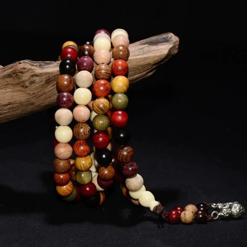 Unique Gorgeous Sandalwood Wooden Charm Bracelet
