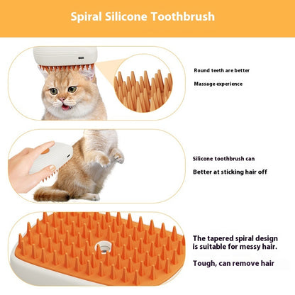 Meow Massager Steam Brush