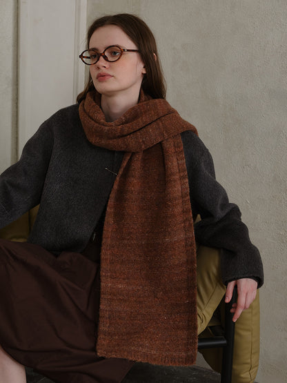 KayBee Striped Detail Knit Scarf