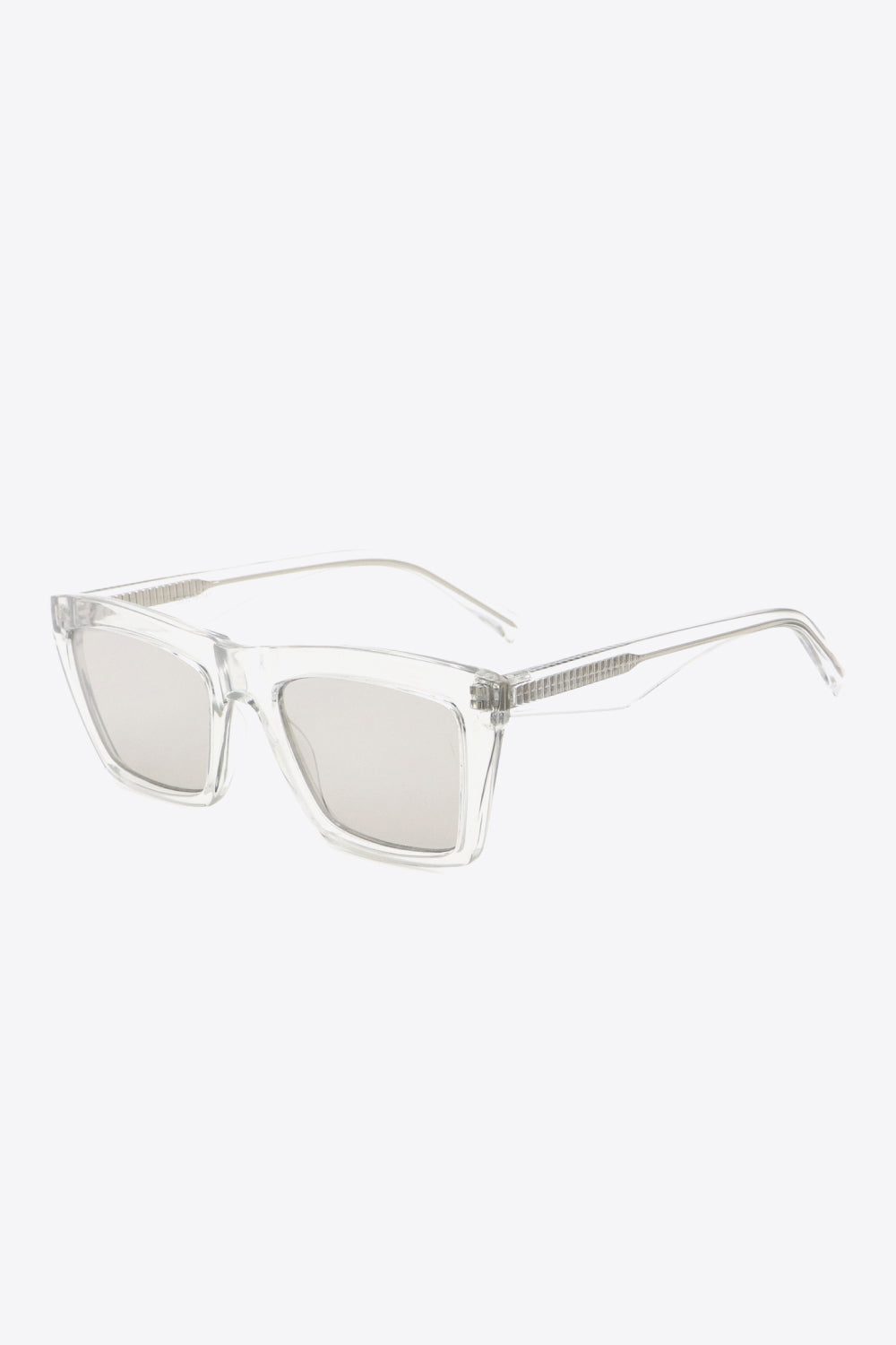 KayBee & Company Clear Frame Rectangle Sunglasses