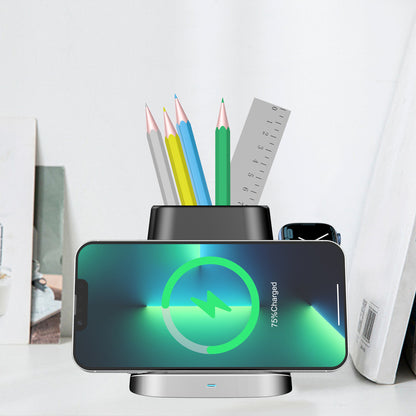 TRENDING - Vertical Stand 3 In 1 Wireless Charger