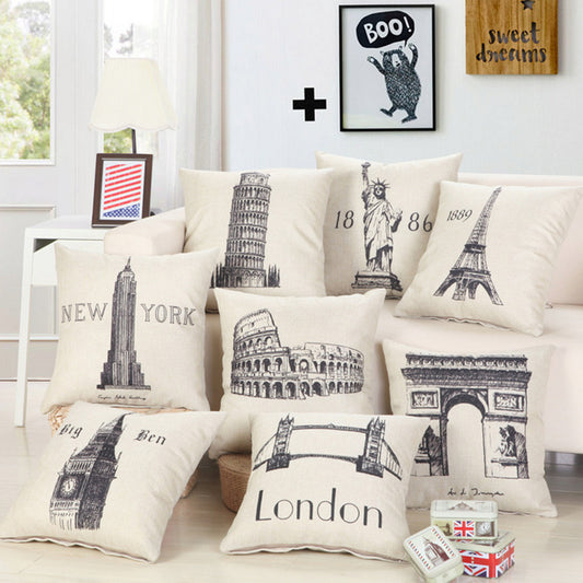 Journey Collection - Great Buildings Pillowcases