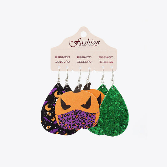 KayBee So Spooky Halloween Teardrop Shape Halloween Theme Dangle Earrings