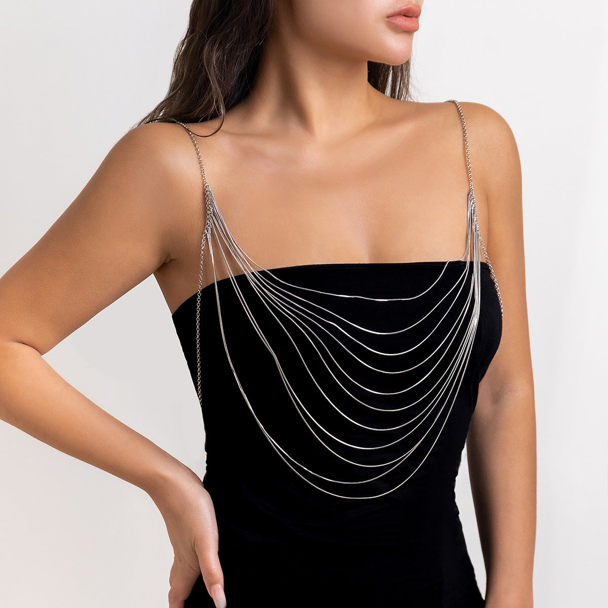 KayBee & Company Simple but Impactful Fashion Multi-layer Body Chains