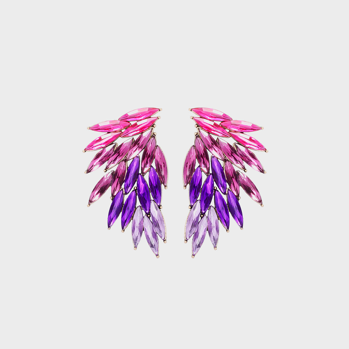 Trending Unique Colorful Wing Earrings