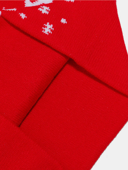 KayBee Christmas Pattern Knit Hat