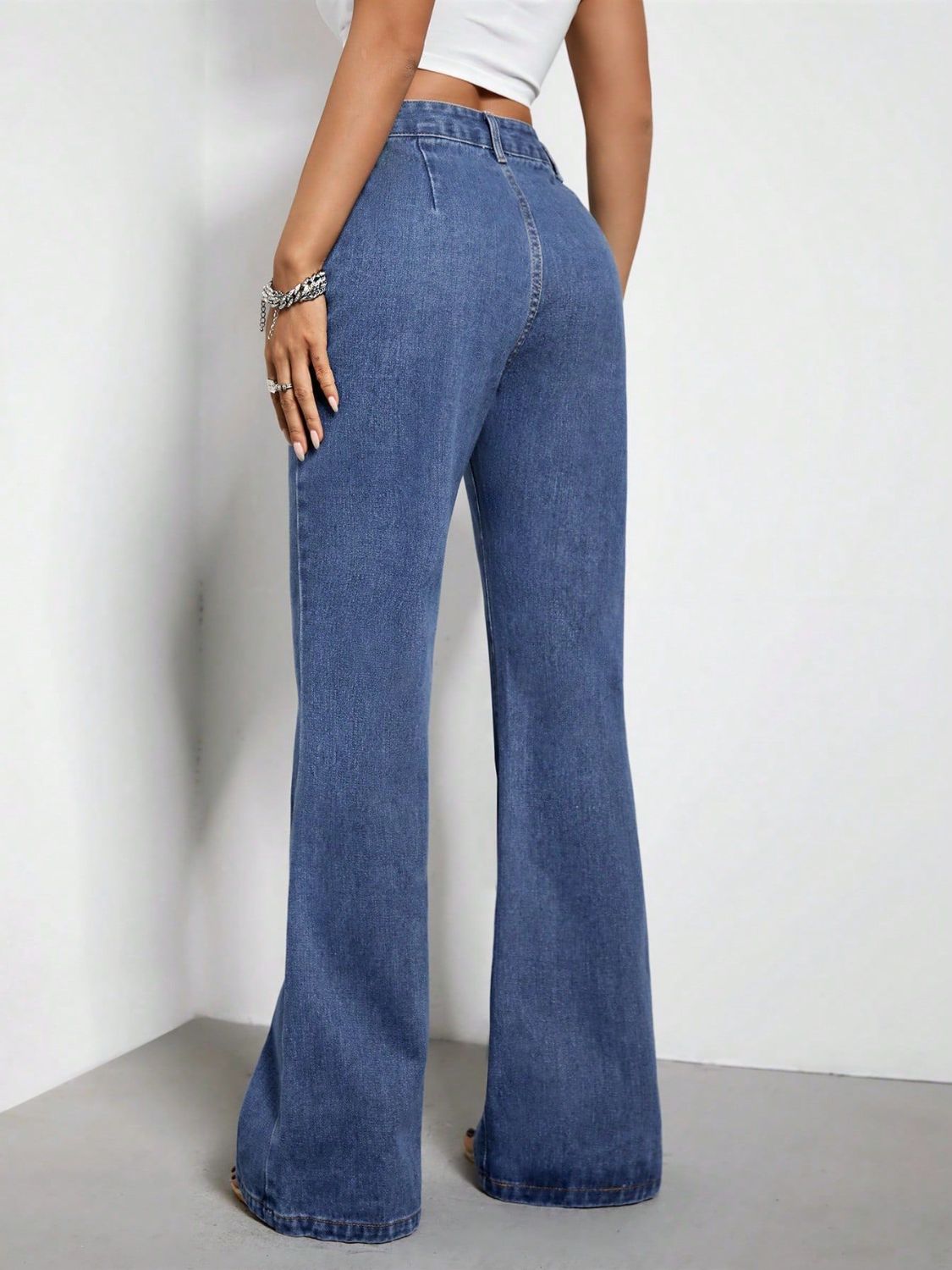 KayBee & Company Sassy Stretch Bootcut Jeans with Pockets