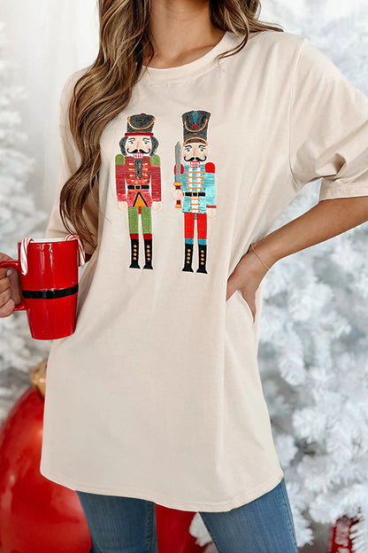 KayBee Nutcracker Round Neck Half Sleeve T-Shirt