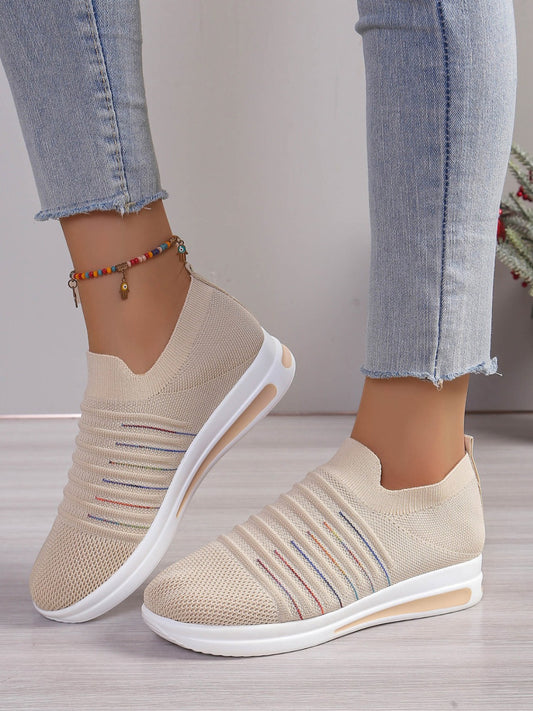 KayBee So Meshed Breathable Wedge Sneakers