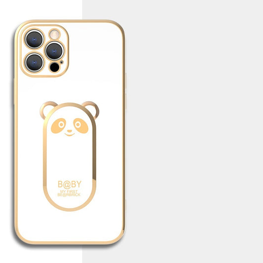 IPHONE - Panda Magnetic Ring Holder Phone Case Cover