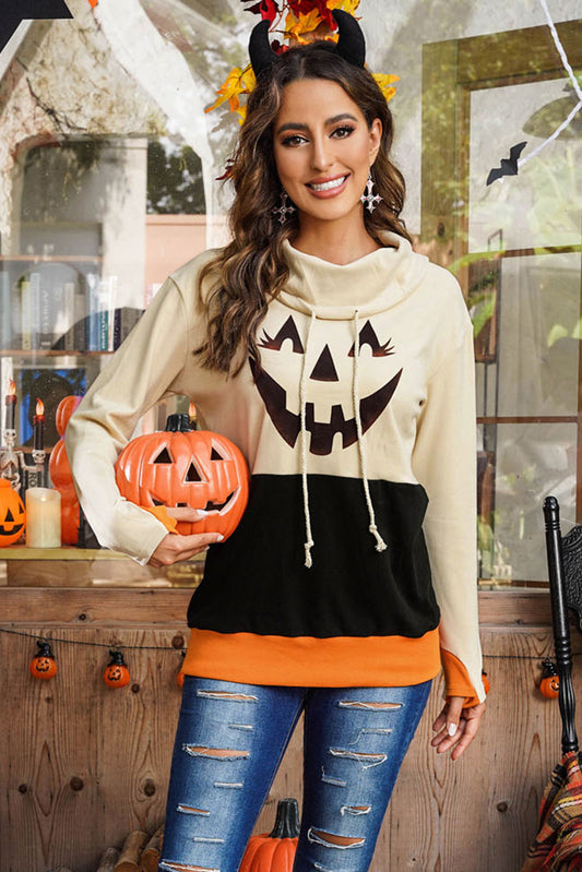 KayBee So Spooky Halloween Jack-O'-Lantern Graphic Sweatshirt