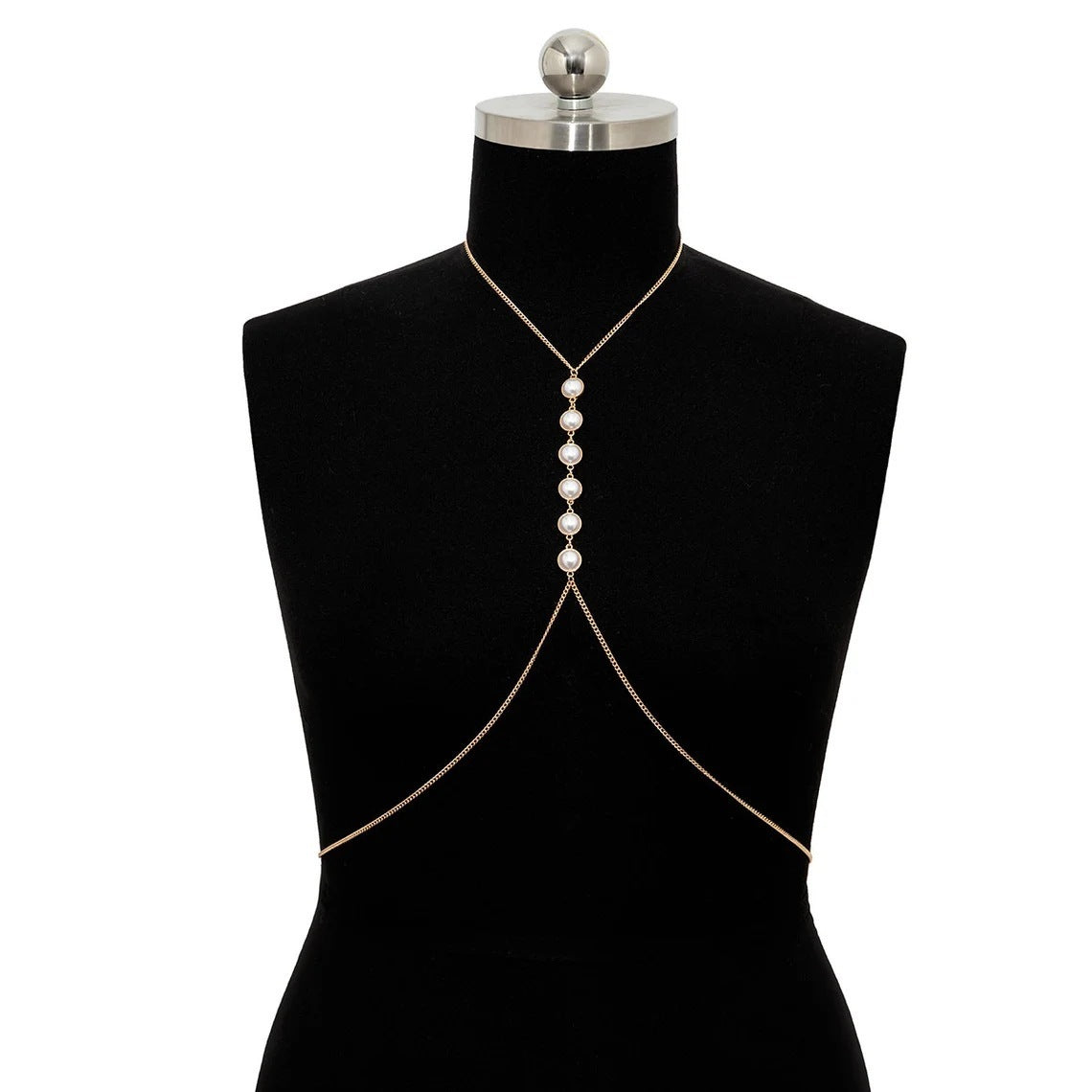 KayBee & Company SO Pearl Body Chains Waist Chain