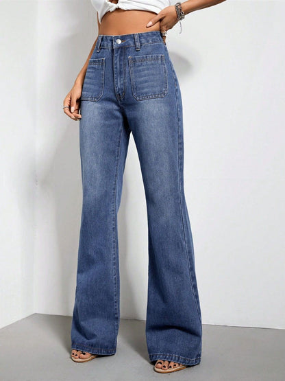 KayBee & Company Sassy Stretch Bootcut Jeans with Pockets