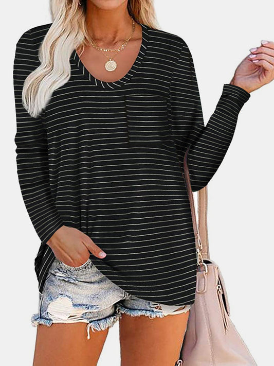 KayBee so Soft Round Neck Long Sleeve T-Shirt
