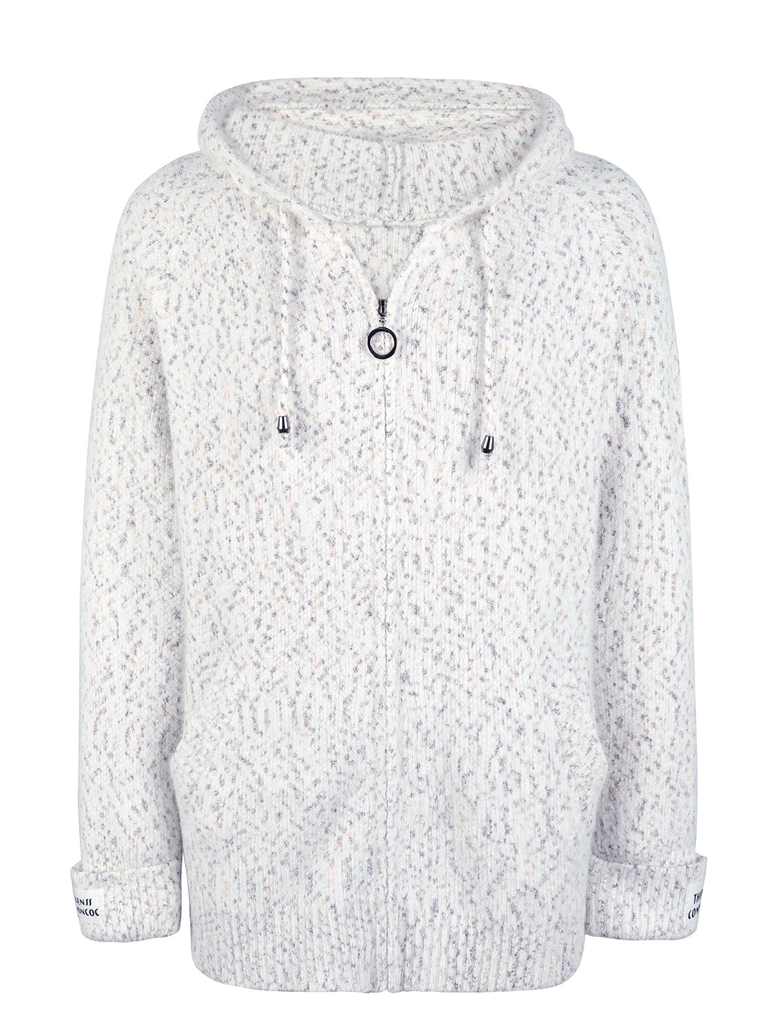 KayBee So Cozy Zip-Up Hooded Sweater