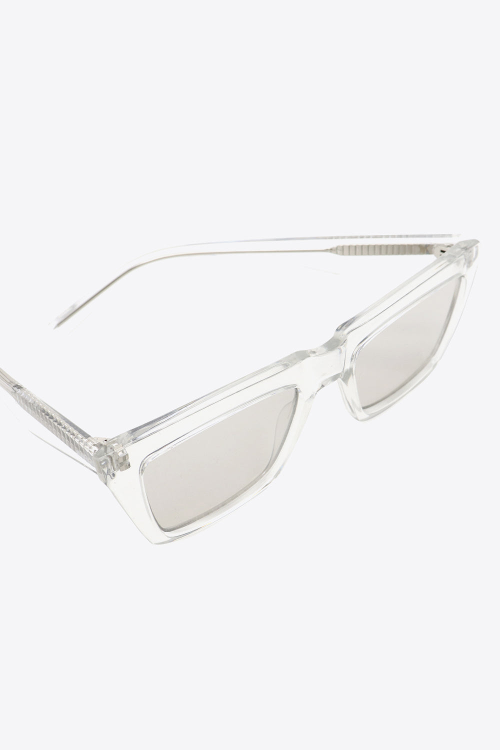 KayBee & Company Clear Frame Rectangle Sunglasses