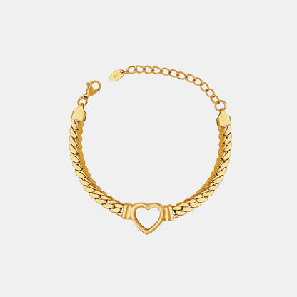 KayBee Bolded Heart Bracelet