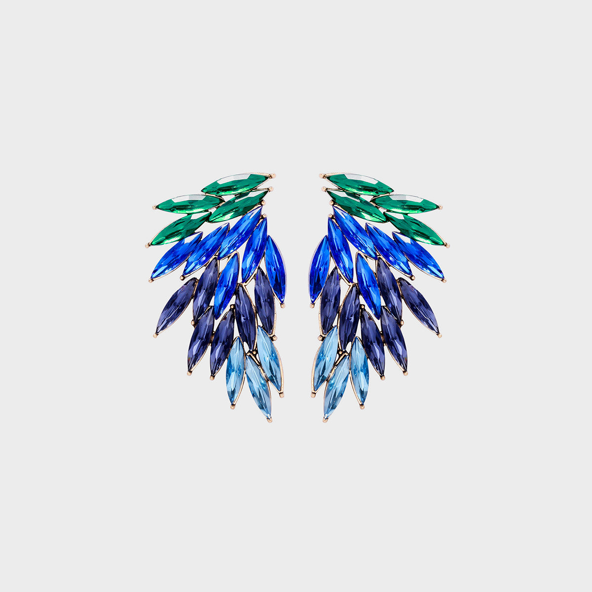 Trending Unique Colorful Wing Earrings