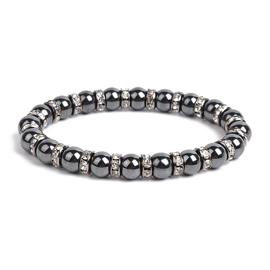 Magnetic Therapy Bracelet - Bead Hematite For Weight Loss