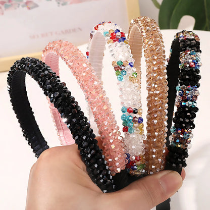 So Pretty Crystal Headband Hair Accessories For Women Handmade