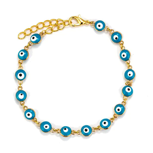 So Pretty but Evil Eye Charm Bracelet