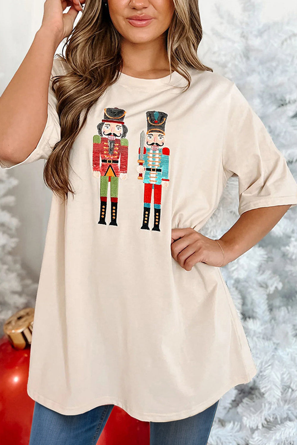 KayBee Nutcracker Round Neck Half Sleeve T-Shirt