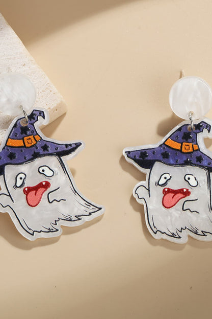 KayBee So Spooky and Skulled Halloween Theme Earrings