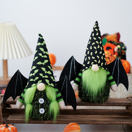 KayBee So Spooky Halloween Faceless Gnome with Bat Wing