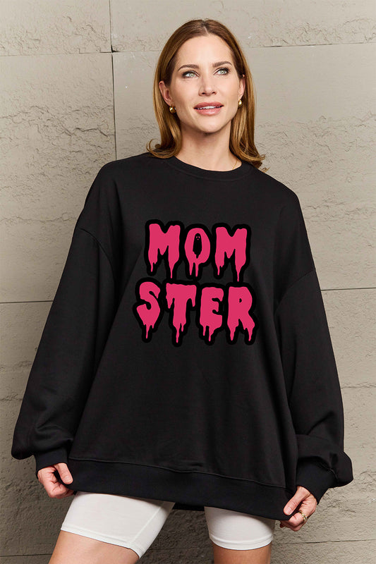 Simply Love MOM STER Graphic Sweatshirt