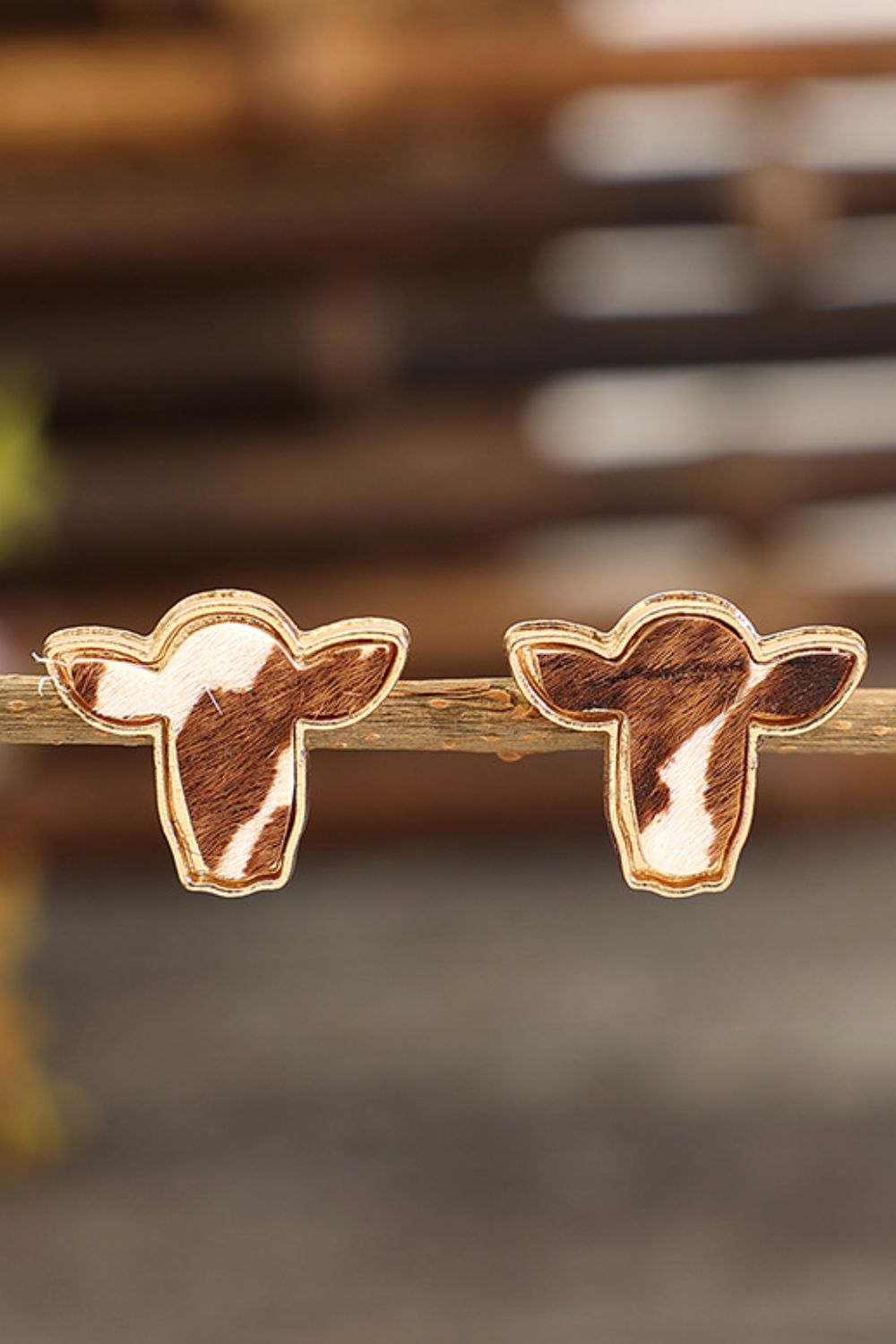 KayBee & Company Bull Head Small Stud Earrings