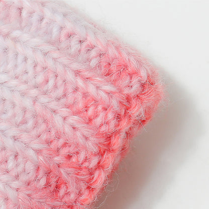 KayBee Gradient Knit Hat with Pompom