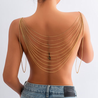 KayBee & Company Simple but Impactful Fashion Multi-layer Body Chains