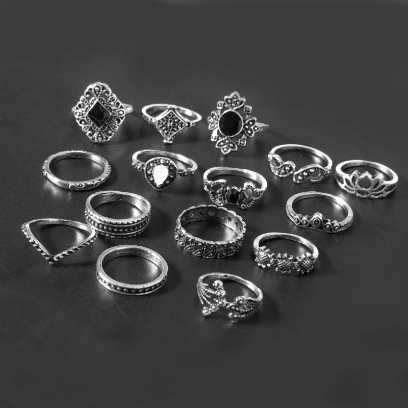 KayBee & Company 15 Piece Vintage Ring Set