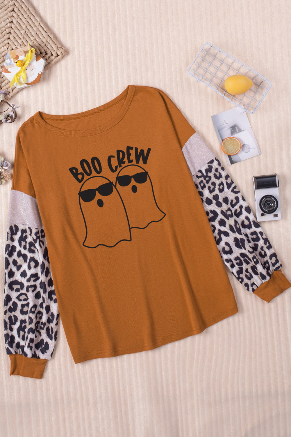 KayBee So Spooky Halloween BOO CREW Ghost Graphic Round Neck T-Shirt