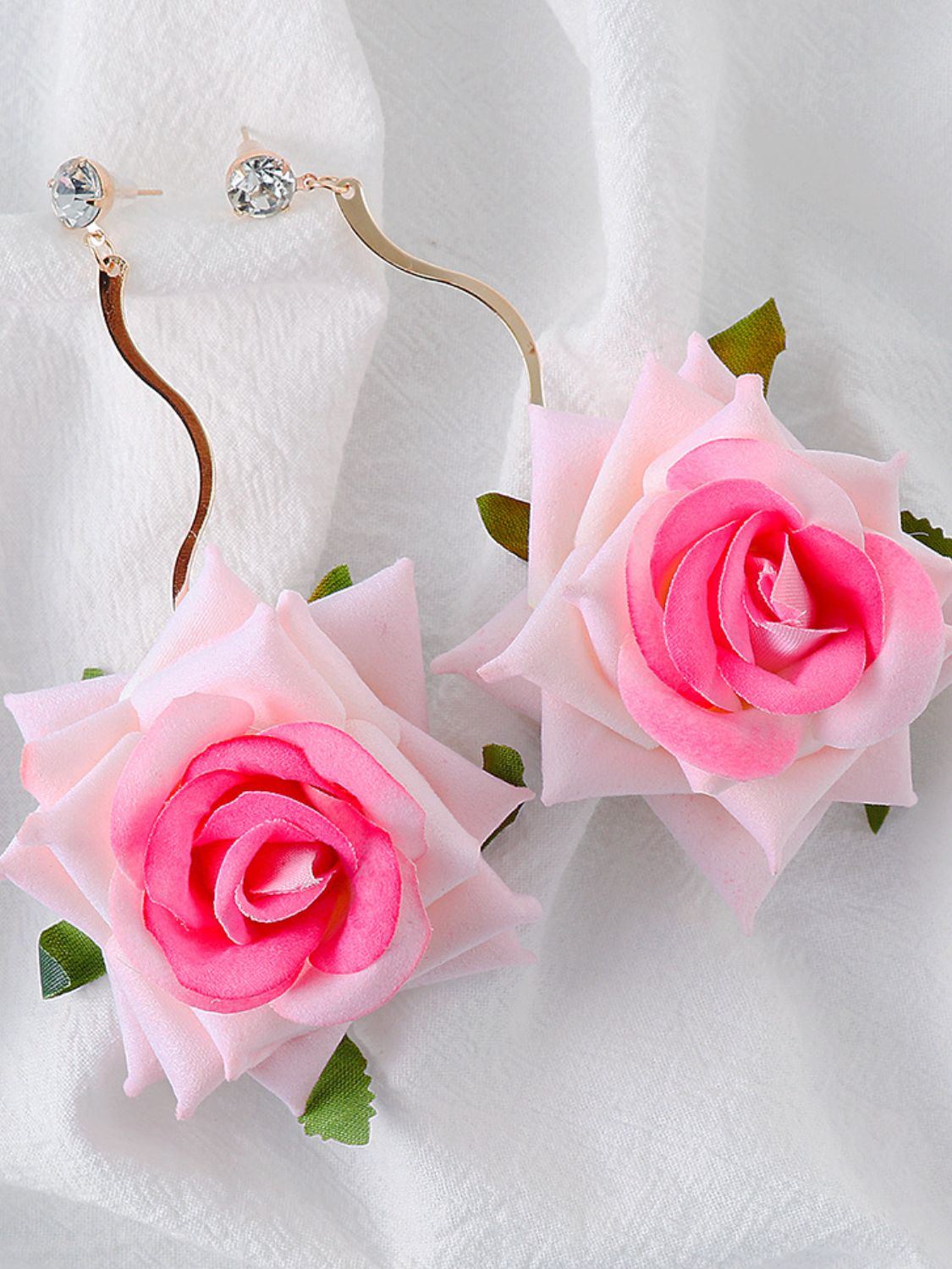 KayBee & Company Rose Dangle Earrings