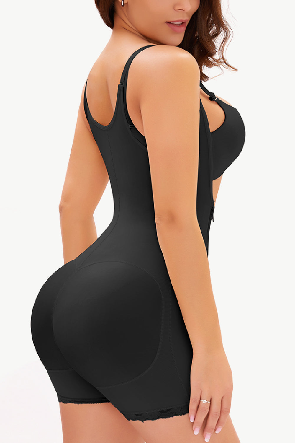 KayBee All Shapes Side Zipper Under-Bust Shaping Bodysuit